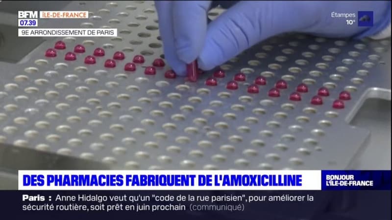 Ile-de-France: des pharmacies fabriquent de l'amoxicilline