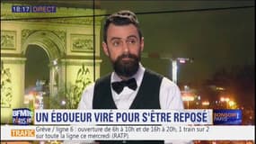 Un éboueur licencié pour s'être reposé: "ils m'ont appelé pour me dire que j'étais licencié pour faute grave", raconte Adama Cissé