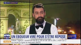 Un éboueur licencié pour s'être reposé: "ils m'ont appelé pour me dire que j'étais licencié pour faute grave", raconte Adama Cissé