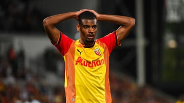 Andy Diouf avec Lens, 20 août 2023