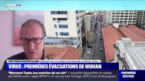 Wuhan: "Imaginez une ville de 11 millions d'habitants où les gens sont confinés dans leur appartement", lance le docteur Philippe Klein
