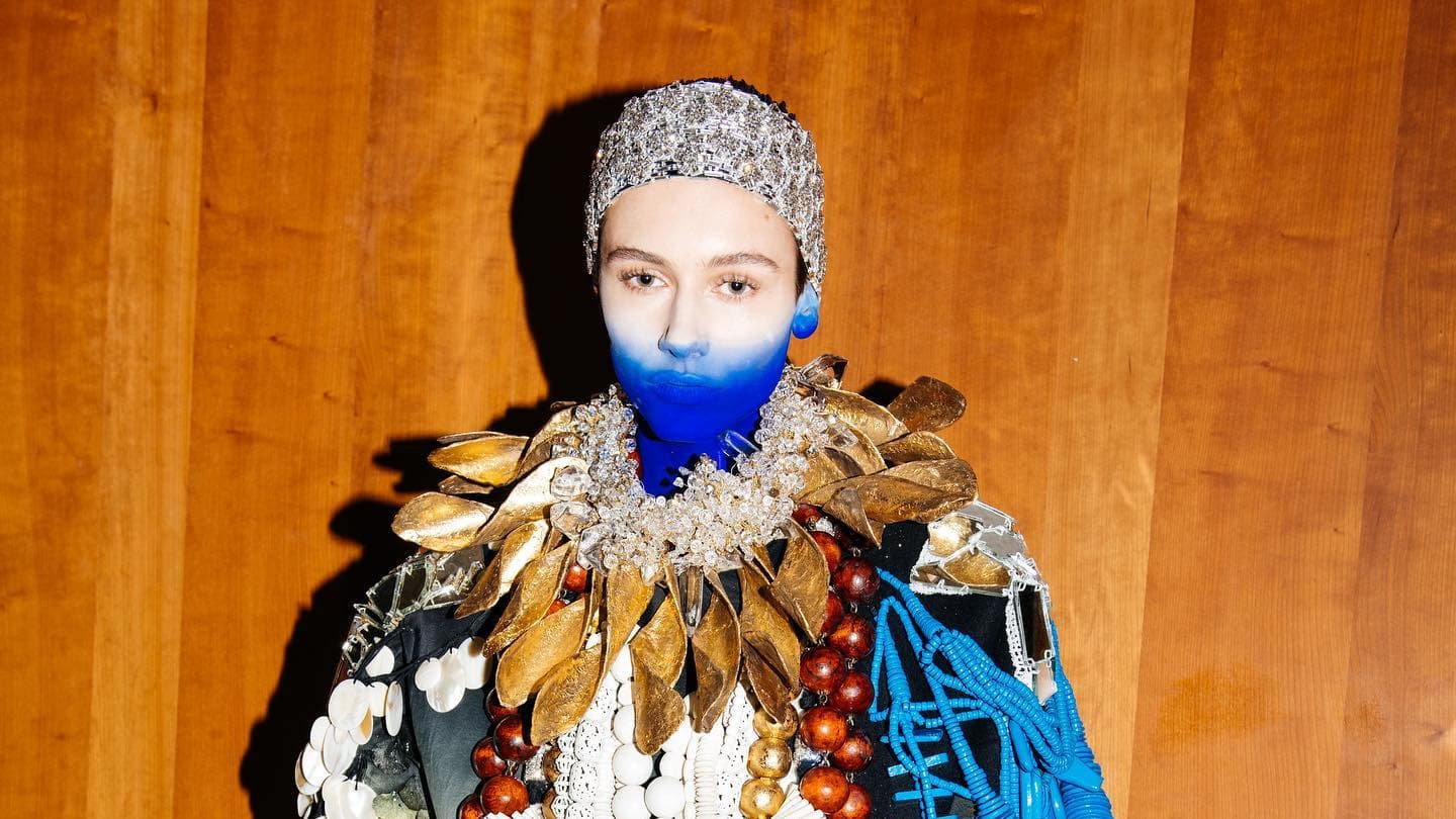 Défilé Schiaparelli haute couture automne-hiver 2023-2024 Défilé Schiaparelli haute couture automne-hiver 2023-2024