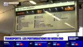 Transports : des perturbations prévues sur le réseau ce week-end