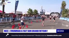 Nice: l'Ironman a fait son grand retour