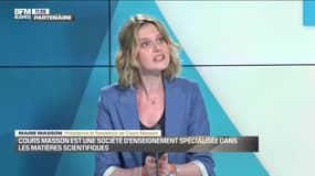 Marie Masson (Cours Masson) : Cours Masson est une société d’enseignement spécialisée dans les matières scientifiques - 11/12