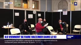 Covid-19: ils viennent se faire vacciner dans le 93