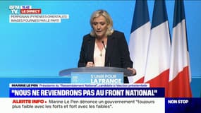 Marine Le Pen: Le pacte européen sur la migration et l'asile est un "potentiel pacte de submersion"