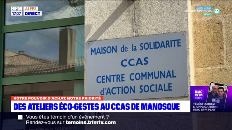 Manosque: des ateliers écogestes proposés par le CCAS