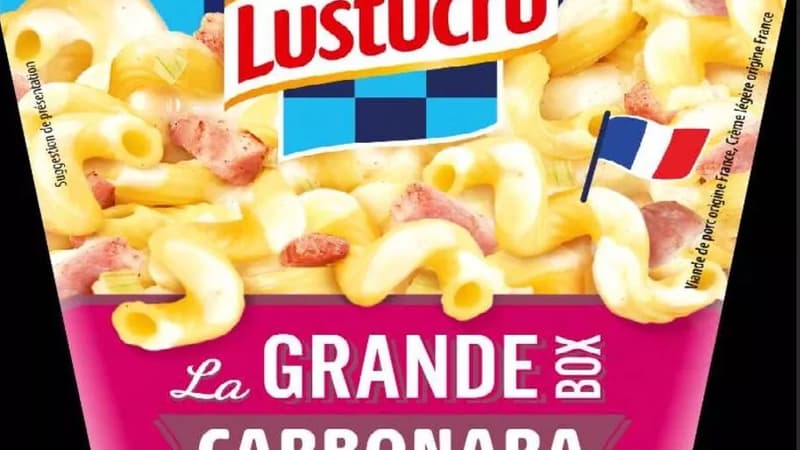 Lustucru: rappel national de box de pâtes pour soupçon de présence de Listeria