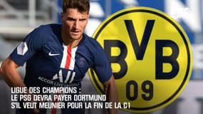 Ligue des champions: Le PSG devra payer Dortmund s'il veut Meunier pour la fin de la C1