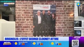 Brignoles profite de la présence de George Clooney