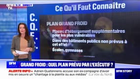 Plan grand froid: ce que prévoit le gouvernement