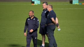 Jean-Baptiste ELISSALDE Philippe SAINT-ANDRE Olivier AZAM avec Montpellier en 2021.