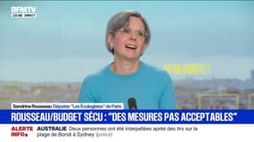 Budget de la Sécu: "C'est un budget de compromis (...) mais il y a des mesures qui ne sont pas acceptables", affirme Sandrine Rousseau