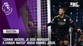 Man City : "Comme Agüero, je sais que je dois marquer à chaque match" reconnait Gabriel Jesus double buteur à Burnley
