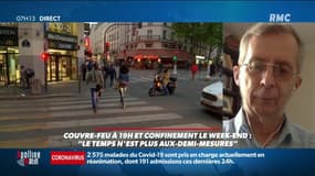 "Quand on voit ce qu'il se passe dans la rue, on a peur que le couvre-feu ne suffise pas" Dr. Vincent Rébeillé-Borgella, secrétaire général de l'URPS 