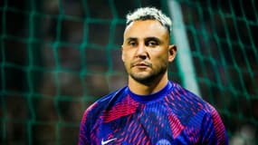 Keylor Navas avec le PSG.