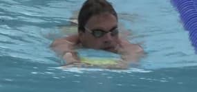JO Natation - Kamoun juge Lacourt et Agnel