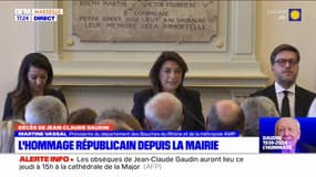 Hommage à Jean-Claude: Martine Vassal salue "un homme de cœur"