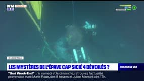 Var: des fouilles sous-marines sur l'épave Cap Sicié 4