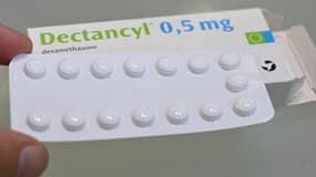 Une plaquette de Dectancyl, de la dexaméthasone, le 16 juin 2020.