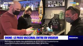 Digne : le pass vaccinal entre en vigueur