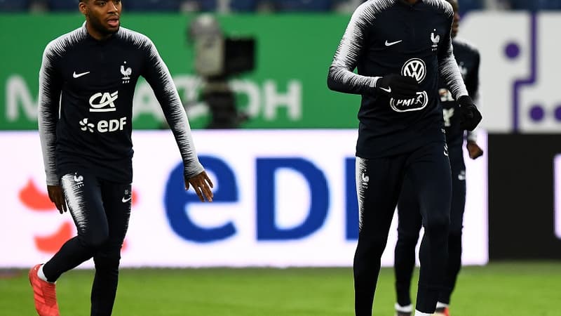 Thomas Lemar et Ousmane Dembélé