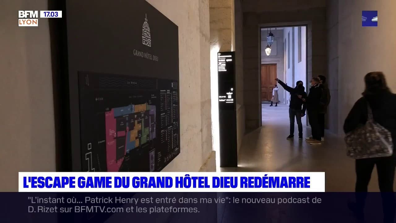 L'escape game du Grand Hôtel Dieu, qui se déroule uniquement à l'extérieur, a pu redémarrer dans L'escape game du Grand Hôtel Dieu, qui se déroule uniquement à l'extérieur, a pu redémarrer dans