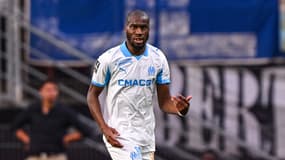 Geoffrey Kondogbia avec l'OM en Ligue 1, le 15 août 2025