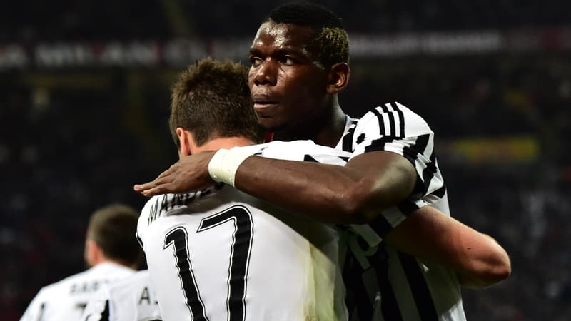 Paul Pogba et Mario Mandzukic