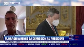 M.Draghi a remis sa démission 