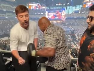 MrBeast reçoit un coup au foie de Mike Tyson.