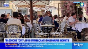"Bloquons tout" : Les commerçants du centre-ville de Toulon inquiets 