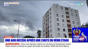 Cannes: une adolescente meurt après une chute du 9e étage 
