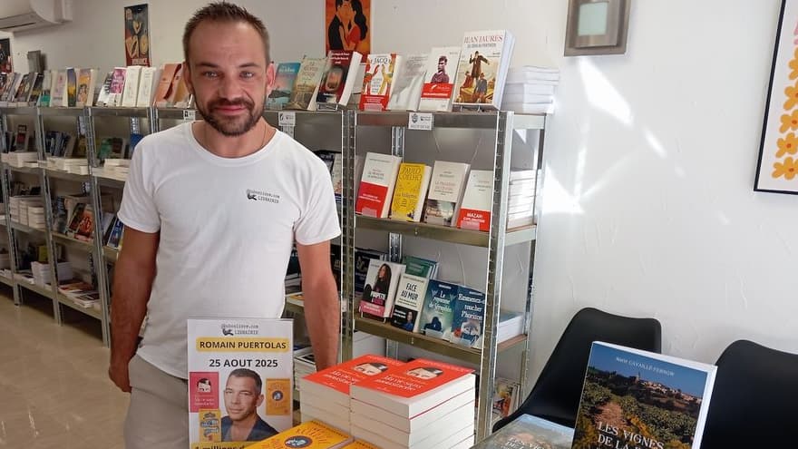 ROMAIN PUÉRTOLAS, L'AUTEUR PHÉNOMÈNE À GAILLAC LE 25 AOÛT