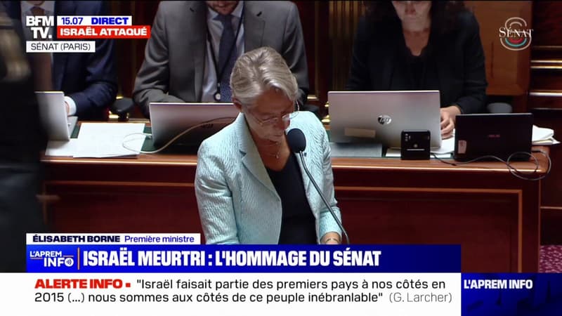 Israël: Élisabeth Borne annonce que 10 Français sont morts et 18 restent disparus
