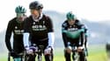 Peter Sagan, en reconnaissance avant Paris-Roubaix.