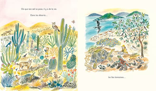 "Tous: la biodiversité sur terre" de Nicola Davies et Emily Sutton 