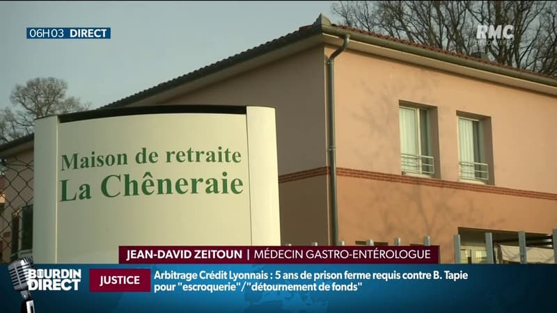 Cinq morts dans un Ehpad près de Toulouse: "On ne meurt pas d'une intoxication alimentaire, mais des complications, comme la déshydratation"