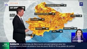 Météo Côte d’Azur: un temps maussade avec quelques précipitations attendues en altitude, jusqu'à 14 degrés à Nice
