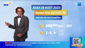 "Papillon de lumière" - La météo de Colas du jeudi 28 août