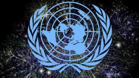 Le symbole de l'ONU - Illustration
