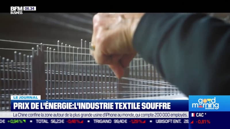Prix de l'énergie: l'industrie textile souffre
