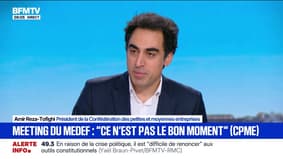 Taxe Zucman: "Une erreur fondamentale", pour Amir Reza-Tofighi, président de la CPME