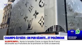L'habillage des échafaudages du futur hôtel Louis Vuitton crispe les élus écologistes de Paris. 