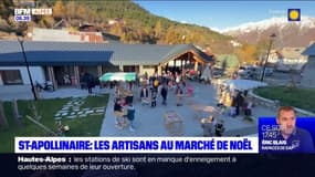 Hautes-Alpes: au cœur du marché de Noël de Saint-Apollinaire
