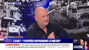 Accusations de viol: "J'espère aujourd'hui reprendre le micro, parce que le micro c'est ma vie", affirme Sébastien Cauet