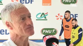 Comment jouer avec Benzema ? Deschamps veut avant tout "trouver des complémentarités"
