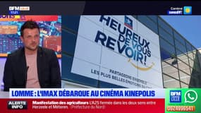 Lomme: l'Imax fait son apparition au cinéma Kinepolis