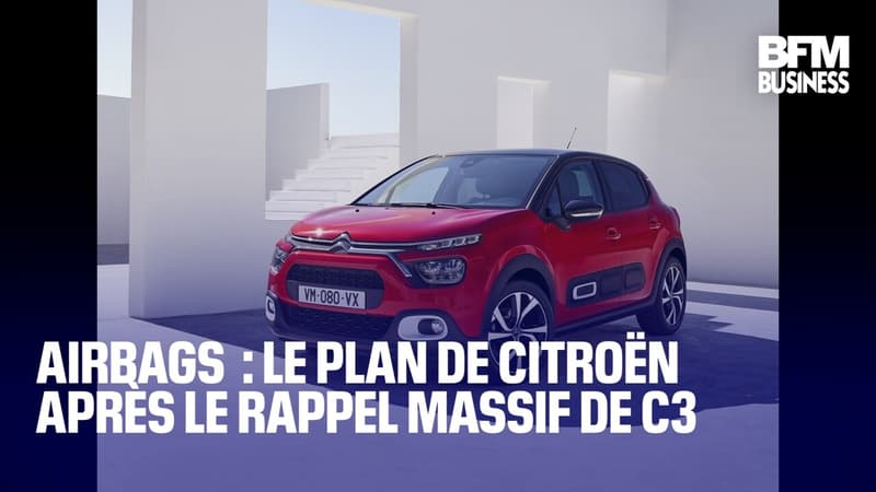 Airbags défectueux : le plan de Citroën après le rappel massif de C3